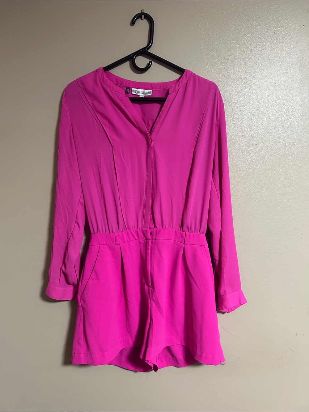 Bright Fuchsia Romper